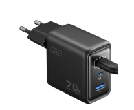 Ładowarka do smartfonów INIU Leopard Charger 70W 2 x USB-C,  USB-A składana